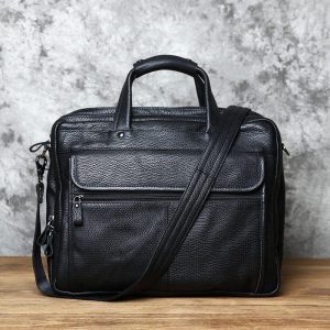 sac noir semi-structuré