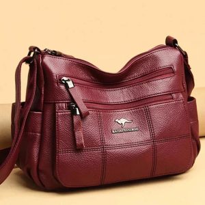 sac bandoulière à poches multiples