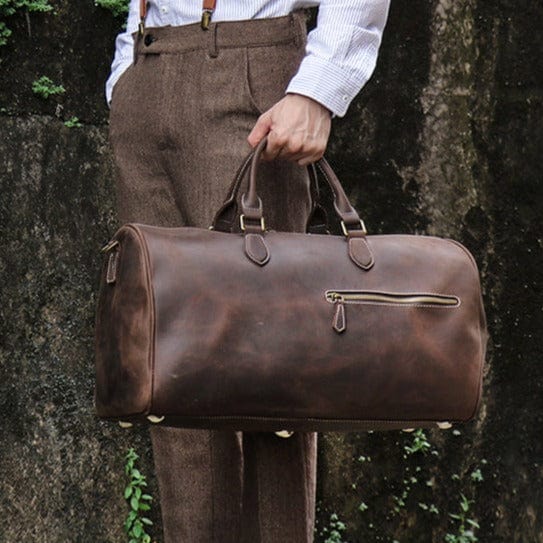 sac marron traditionnel