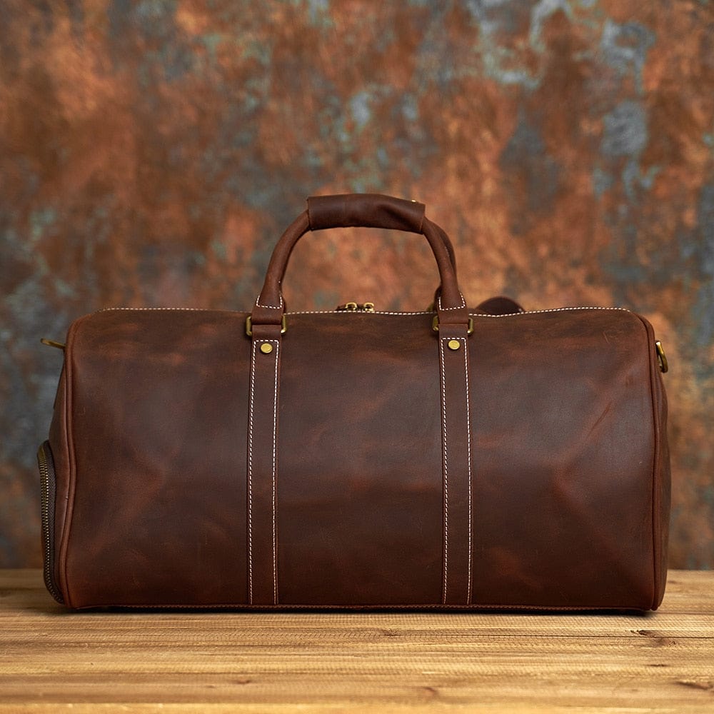 Sac élégant en cuir noir