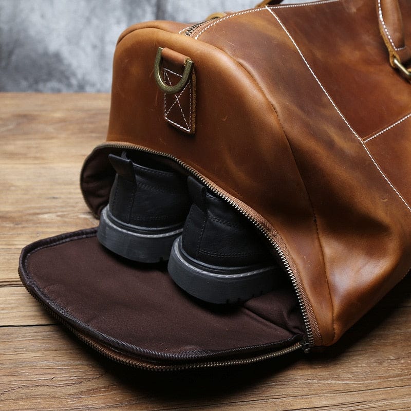 Accessoire de voyage en cuir
