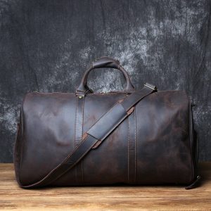 Sac de Voyage cuir Vintage