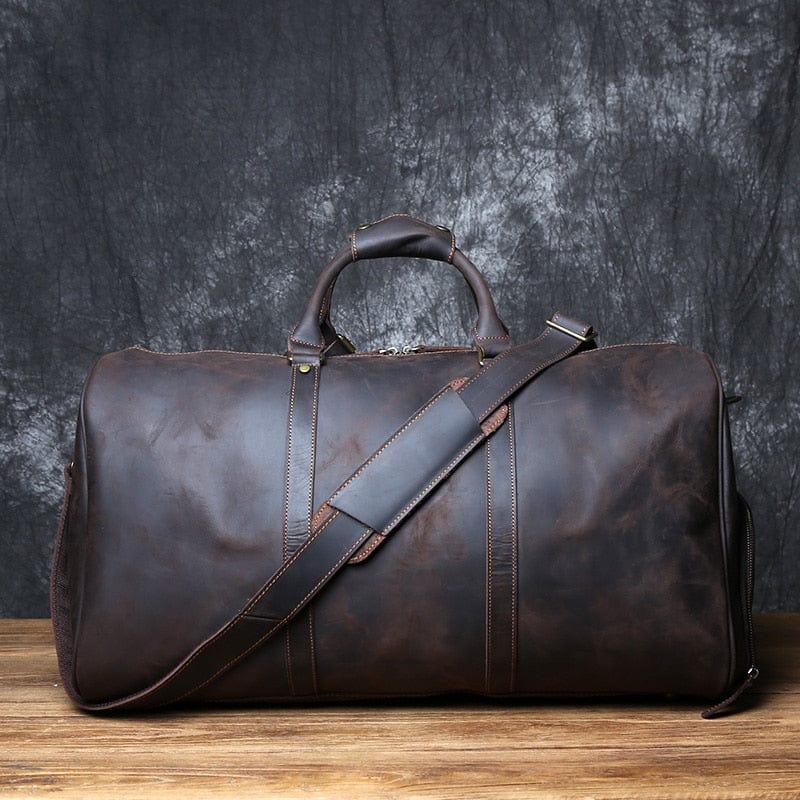 Sac de Voyage cuir Vintage