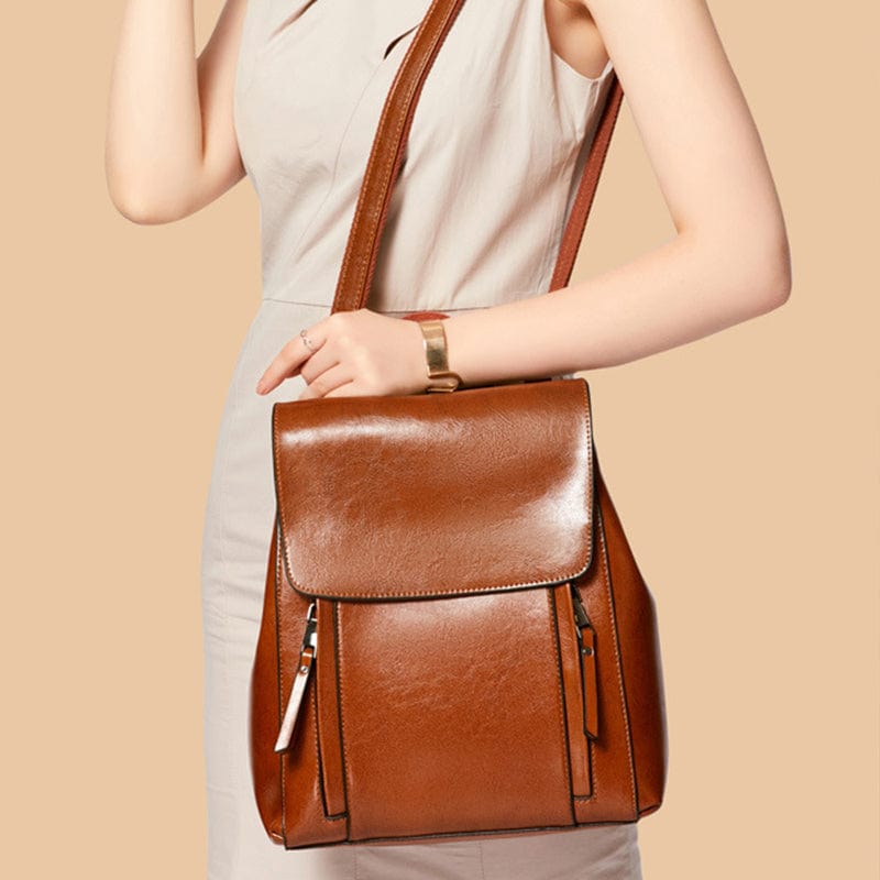 élegance avec sac à dos