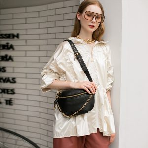 sac banane noir