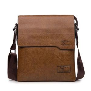 sacoche à bandoulière vintage camel