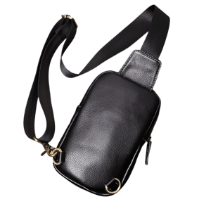 sacoche cuir noire
