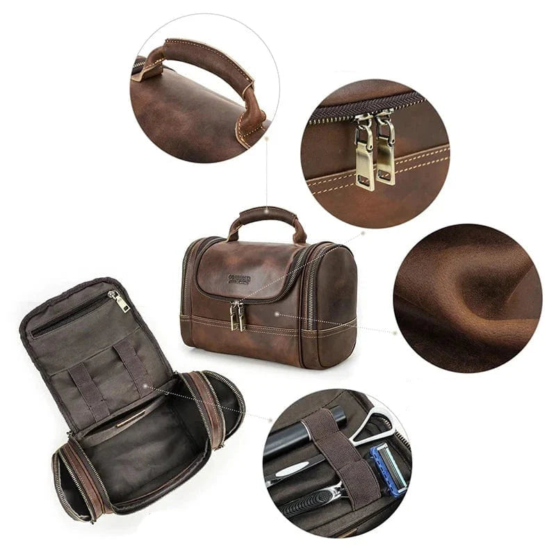 look vintage sac cuir