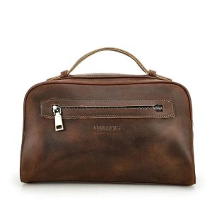 Sac Cuir rectangulaire marron