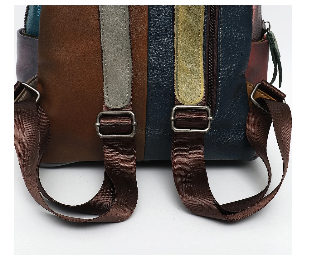 sac à dos en cuir véritable