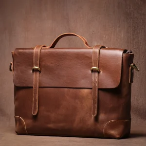 Sac Cuir Ordinateur classique 15 Pouces