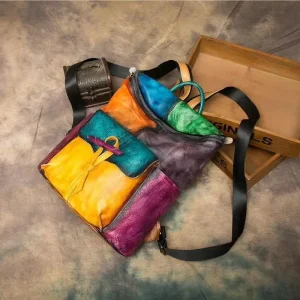 sac à dos patchwork élégant
