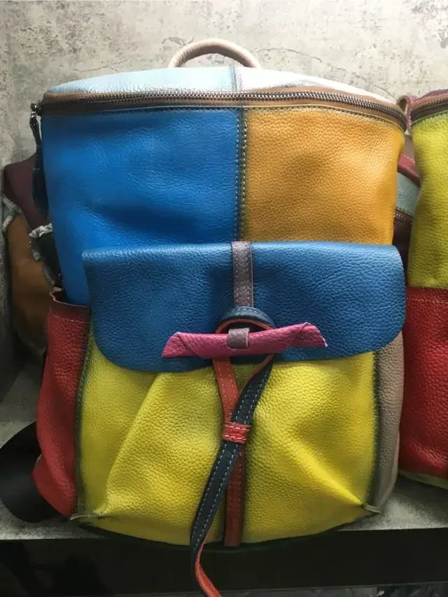 sac pratique en cuir