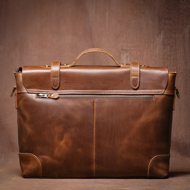 Sac Cuir Ordinateur classique 15 Pouces – Image 2